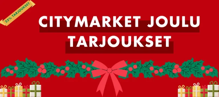 Citymarket Joulu Tarjoukset