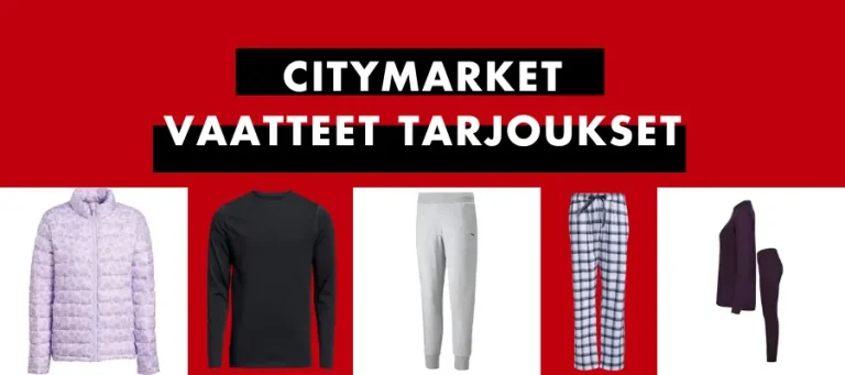 Citymarket Vaatteet Tarjoukset